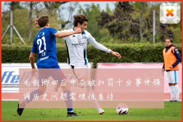 毛剑卿回应申花被扣罚十分事件强调历史问题需理性看待